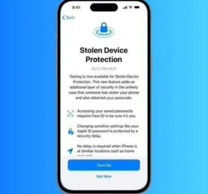 怀安苹果授权维修店分享被盗设备保护功能开启方法 