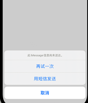 怀安apple维修iPhone上无法正常发送iMessage信息