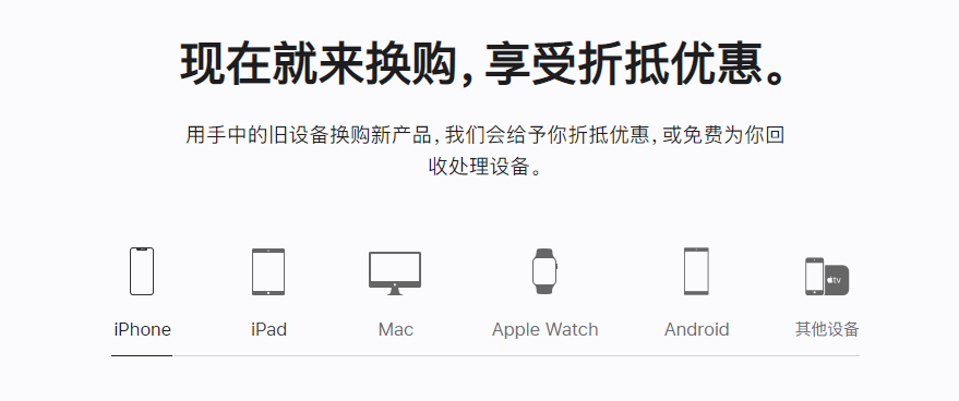 怀安苹果手机维修分享iPhone以旧换新的去处 